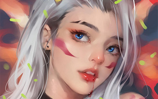 【黑妹】Black sister人物插画第一期完整版2020年9月结课【画质高清带笔刷】