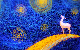 跟王云飞学线圈插画（画质清晰无素材）