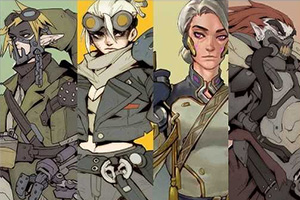 莱普斯设计学院丨人物角色概念设计第二期（画质普通带素材）