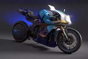 魔型志丨Maya硬表面仿赛摩托建模与材质教程（画质高清无素材）