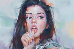 ZWY张惟怡人肖像课2019年（画质清晰带课件笔刷）