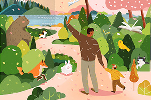 HOHO猴丨零基础扁平肌理风商业插画（高清画质带课件）