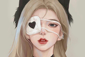 哈士奇味鸵鸟iPad现代头像插画课第1期2022年（高清画质带笔刷）