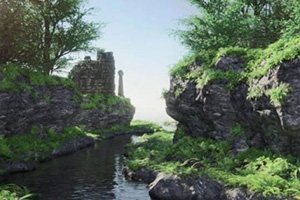 Blender3D自然环境大师班 中文字幕（画质一般带素材）