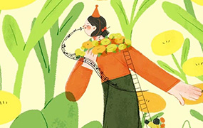 y园糖插画打卡21天第25期2022年（画质清晰带素材）