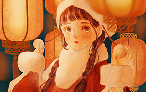 瑶背背唯美治愈系水彩插画基础与技法综合班2021年（高清画质带课件）