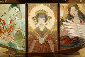 岁岁山夕壁画古风人物插画班2022年（高清画质带笔刷）