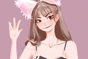 画画的阿金Procreate美漫半厚涂头像课2022（高清画质无素材）