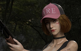 幻想风格次世代影视写实美型角色全流程（高清画质无素材）