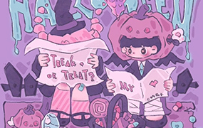 炸萌子人物速涂团练iPad插画课2022年（高清画质无素材）