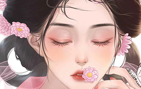 一颗冰糖伪厚涂iPad人像插画课2022年（高清画质无素材）