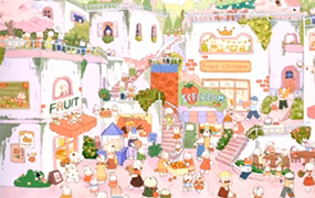 夏七酱场景创作班第五期2022年（画质高清带笔刷）