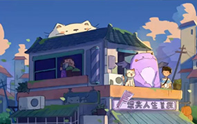 益生菌场景插画课第8期2022年（高清画质带素材笔刷）