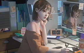 筑梦漫画饭团3D辅助绘画教程（高清画质无素材）