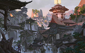 绿榴莲场景概念设计精品班2022年（画质普通带笔刷）