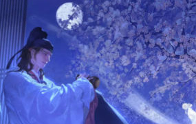 椅子日系厚涂人物刻画光影氛围2021年（高清画质无素材）