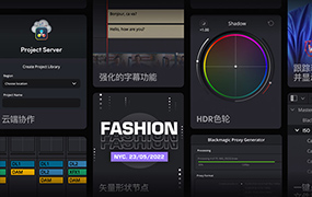 达芬奇调色DaVinci Resolve 18.5b中文版安装包 全新 AI 工具(Win/Mac)