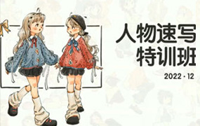 蕙宝iPad人物速写特训班2022年（画质清晰带素材笔刷）