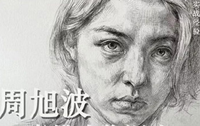 周旭波素描头像课堂2022年（高清画质无素材）