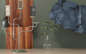 87time C4D+RS+AE动效课第3期（高清画质带素材）