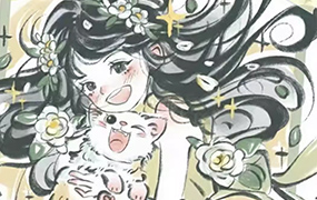 旋转小火郭芊墨风人物团练课第1期2024年（高清画质无素材）