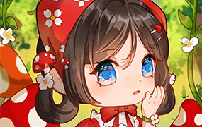 画画的北冰茶日韩系半厚涂插画系统班2024年（高清画质带笔刷）