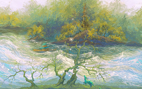 辰露古风商业插画第8期2023年（高清画质无素材）