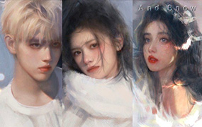 与snow人像厚涂中级班（画质清晰无素材）