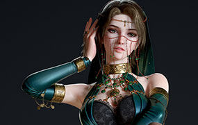 云普集3D次世代角色班第8期（高清画质带素材）