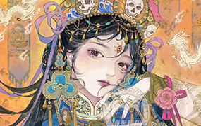 南栀子国风人物插画班2024年（高清画质带素材）