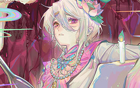 艾鸭主观色彩人物插画班第1期2024年(高清画质带素材笔刷)