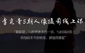 李觅青人像摄影线上课第5期2024年（高清画质无素材）
