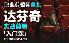 董北达芬奇实战剪辑入门课2024年（高清画质带素材）