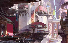 徐慕阳三叠色场景基础班+进阶班2023年（超清画质带素材）