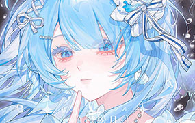 白馒松月精致半厚涂头像团练2024年（高清画质无素材）