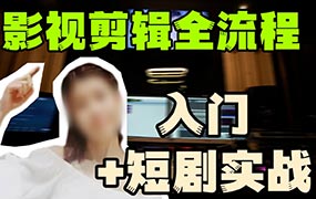 莱尼日记影视剪辑全流程入门+短剧实战（高清画质带素材）
