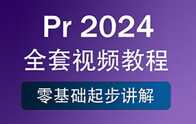 育宗教育Pr 2024影视剪辑教程零基础入门（高清画质带素材）