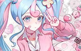 汤汤suger二次元甜系少女人物专题特训班第3期2024年（高清画质带笔刷）