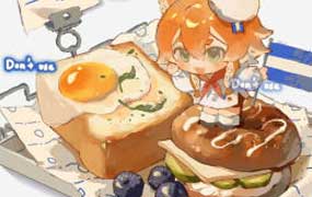 空条杏梨甜品qq人2025年（画质i清晰带笔刷）