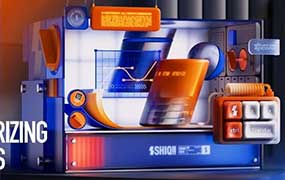 士气集团零基础C4D普及课2025年（画质高清带素材）