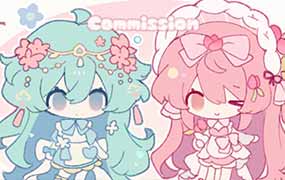 IP熊零基础Q版人物团练课2024年（高清画质无素材）