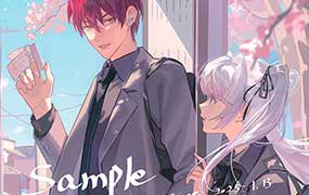 小泽喵双人互动氛围插画2025年(高清画质带课件笔刷)